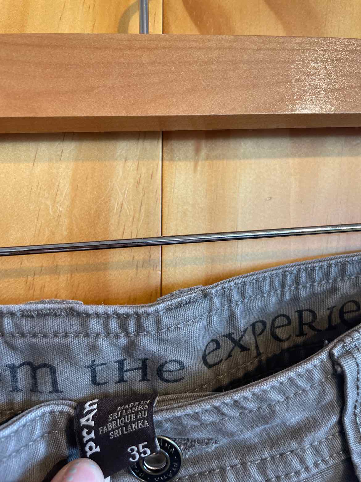 Size 35 Prana Men's Pants