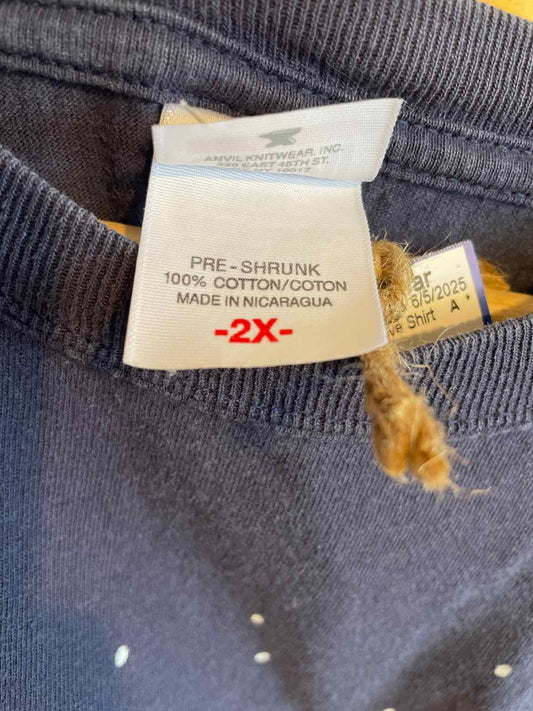 Size 2X Men's Short Sleeve Shirt