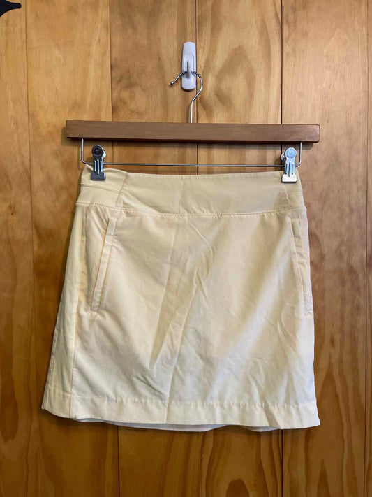 Size 4 Athleta Yellow Skort