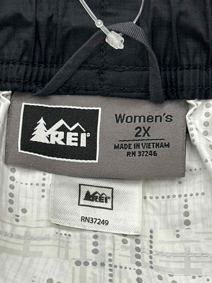 Size 2X REI Black Women's Rain Pants