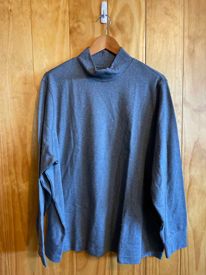 Size 3X Lands End Gray Women's Long Sleeve Shirt